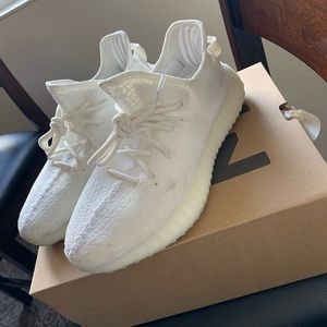 YEEZY BOOST 350 CREAM/TRIPLEWHITE USED!!